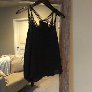 Black Lace Top